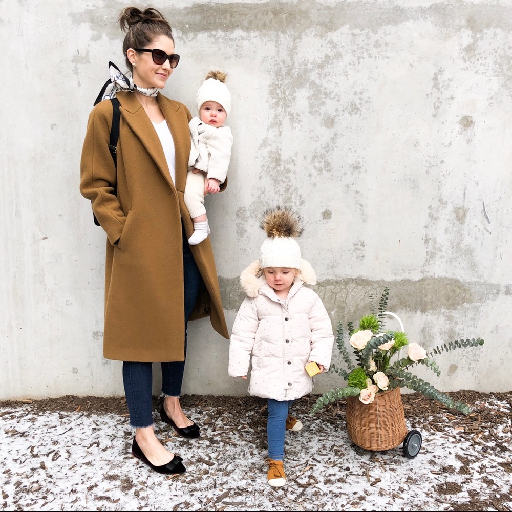 Madewell Oversized Cocoon Coat - Camel